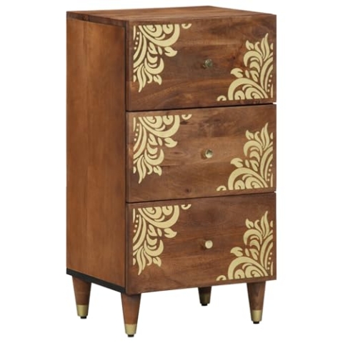 vidaXL Sideboard Honigbraun Massivholz 40 x 33 x 75 cm Sideboard