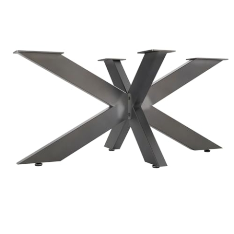 SOTECH Tischgestell SPIDER/Schwerlast Tischbeine aus Stahl Vintage Look/Tisch-Füße, Höhe: 430 x Breite: 580 x Länge: 980 mm/Einfache Montage/Tisch-Kufen für DIY-Projekte Couchtische, Esstische
