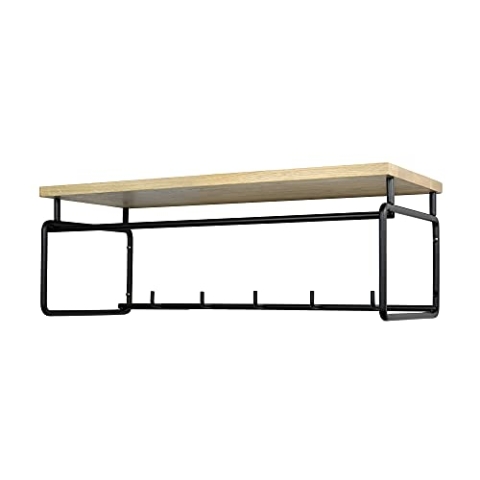 CLINT 3 Garderobe - Schwarz