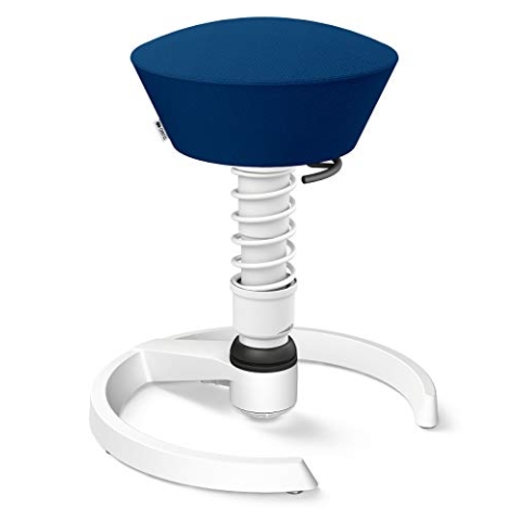 aeris Swopper – Ergonomischer Hocker – Bürohocker höhenverstellbar – Vielseitiger Sitzhocker für einen gesunden Rücken – Bürostuhl ohne Rollen, Feder Standard