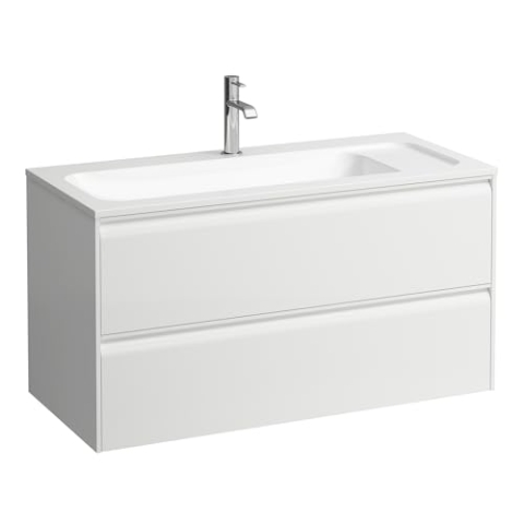 Laufen MEDA Waschtischunterbau, 2 Schubladen, inkl. Ordnungssystem, zu H814118, 972x442x504mm, H4216920119901, Farbe: Specialcolor
