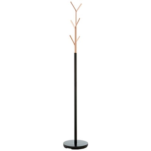 Jan Kurtz 494320 Kleiderständer, Stahl, schwarz, 30,5 x 30,5 x 177 cm