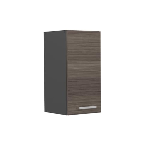 Vicco Hängeschrank R-Line, hängender Küchenschrank, Edelgrau, 30 cm