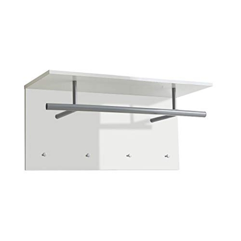 FMD Möbel, 441-101 Spot Up Wandgarderobe, melaminharz beschichtete spanplatte, maße 72.0 x 35.0 x 29.3 cm (BHT)