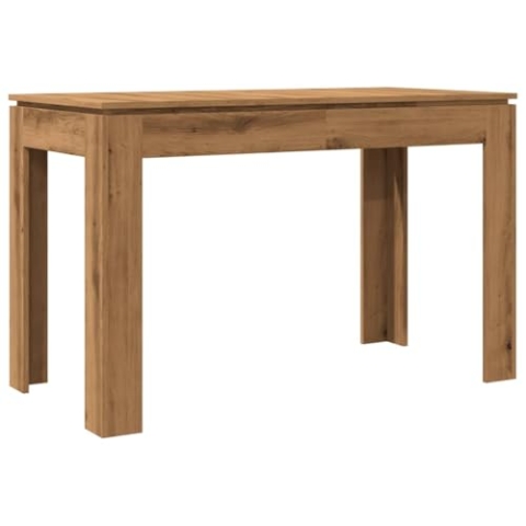 vidaXL Esstisch Artisan-Eiche 120x60x76 cm Holzwerkstoff, Tisch, Küchentisch, Restauranttisch, Tische, Esszimmertisch, Bistrotisch, Tisch Restaurant