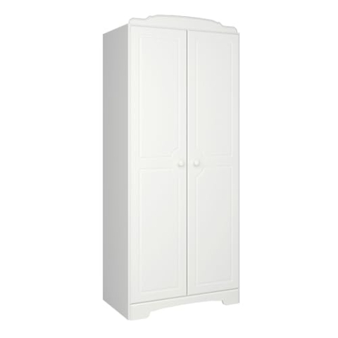 ebuy24 Nilon Kleiderschrank (2 Doors, weiß)