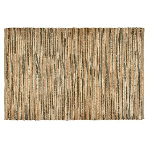 Villa Collection Vem Teppich 120 x 180 cm Grün/Natur/Rosa