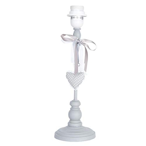 Clayre & Eef 6LMP341 Tischlampe Stehlampe Lampenfuß ca. 23 x 23 x 46 cm