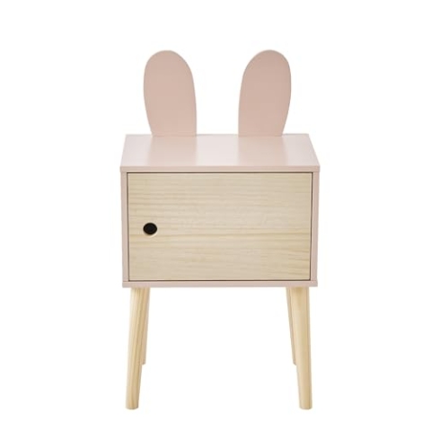 VERTBAUDET Nachttisch, Hase, Rosa, TU