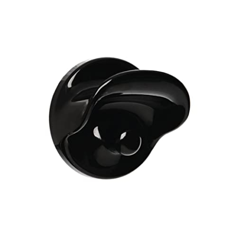 Kartell Gancio, Kleiderbügel, Schwarz, Undurchsichtig