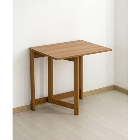 Arredamenti Italia Wandtisch, 650 SPACE, einfache Befestigung mit Dübeln, aufklappbar, geschlossen wird Konsole, kirschfarben, Ar-It das Herz des Holzes