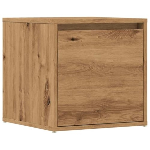 vidaXL Schubladenbox Artisan Eichen-Optik 40,5x40x40 cm Holzwerkstoff, Werkzeugkasten, Werkzeugaufbewahrung, schreibtischorganizer, Werkzeugtruhe