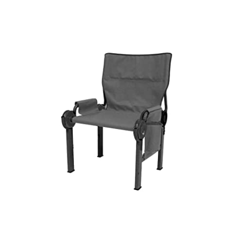 Disc-O-Bed Disc-Chair grau Campingstuhl…