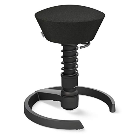 aeris Swopper – Ergonomischer Hocker – Bürohocker höhenverstellbar – Vielseitiger Sitzhocker für einen gesunden Rücken – Bürostuhl ohne Rollen, Feder Standard