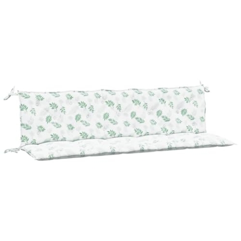 vidaXL Gartenbankauflage 2 STK., Bankauflage Sitzkissen Outdoor, Polsterauflage Auflage für Gartenbank, Bankpolster Bankkissen, Bluttmuster Oxford-Gewebe