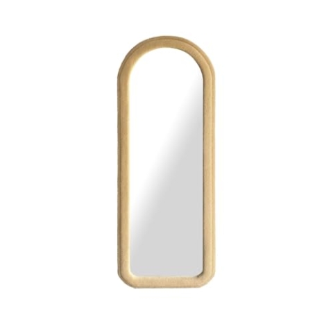 Home ESPRIT Wandspiegel Braun Samt Scandi 60 x 4 x 160 cm - Marke EAN: 8424002156701