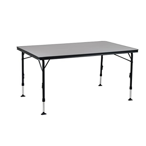 Crespo 1151420 CR ap-274 Tisch, Aluminium, schwarz, 150 x 90 cm