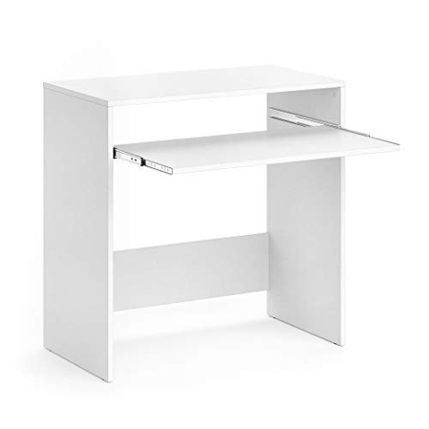 Vicco Schreibtisch Nils, Weiß, 79 x 43 cm