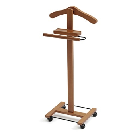 Arredamenti Italia 105 Junior, Holz veredelt, Buchenholz, Hellbraun, 32 x 37 x 101 cm