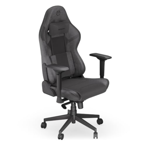 ENDORFY Scrim BK, Gaming Stuhl, bürostuhl, schreibtischstuhl, Bequeme Konstruktion, Hochwertiges, 4D-Armlehnen, Multilock Mechanismus, EY8A001