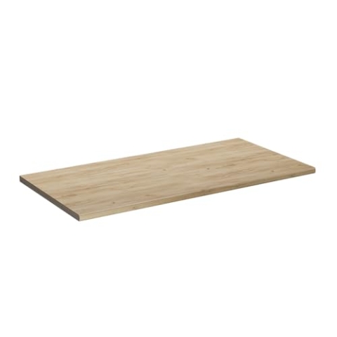 Vicco Küchenarbeitsplatte R-Line, Küchen Arbeitsplatten, Goldkraft Eiche, 120 cm