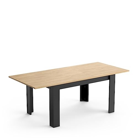 Demeyere Table à Manger Extensible 160/200 cm Craft - Naturel