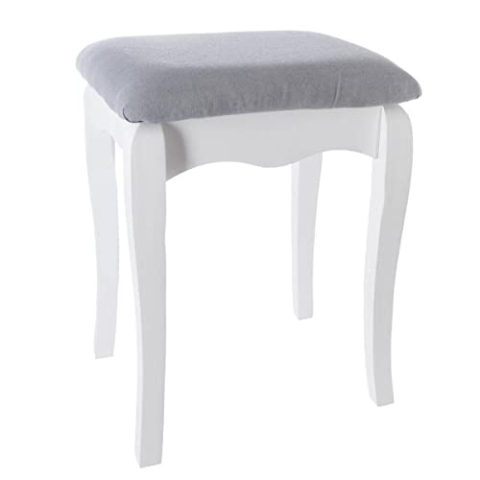Atmosphera - Schminktisch-Hocker "Aurell" - Weiß