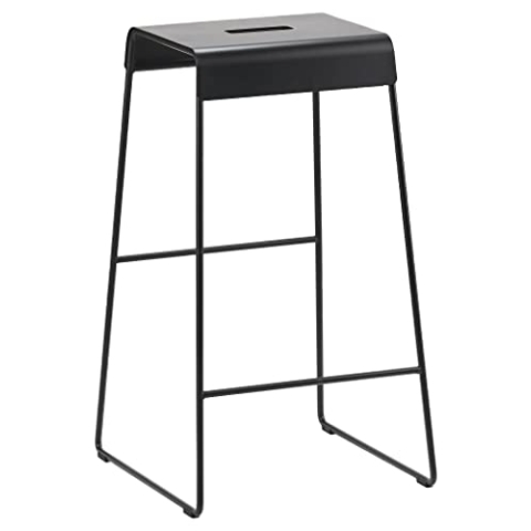 Zone Denmark A-Stool Hocker, 38 x 38 x 65 cm, Schwarz