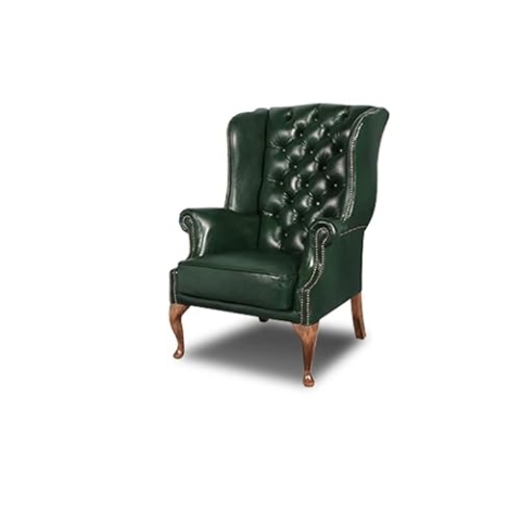 Chesterfield Sessel Cathedral | 2 bis 4 Wochen Lieferzeit (Cloudy Grün)