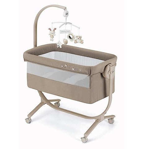 Cullami Cam Taupe mit Sternen Stubenwagen Var.164