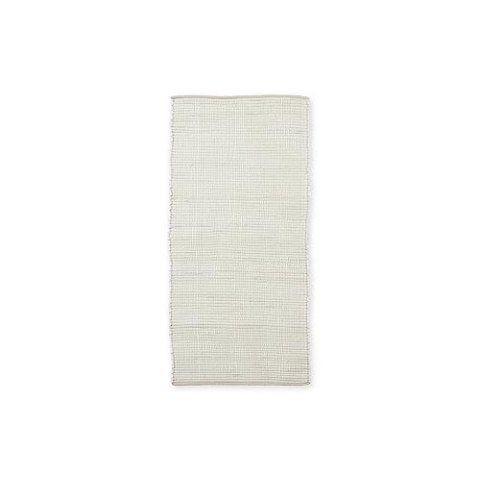 House Doctor Rug, Chindi, White, Handmade, Finish May Vary, Weiß, 160 cm x 70 cm