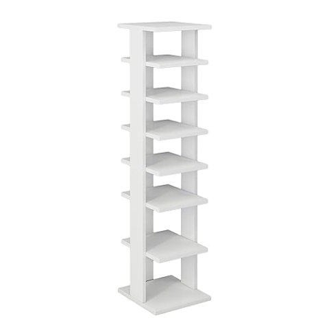 Oskar Store Schuhschrank Timo, Weiß, 26.7 x 110 cm