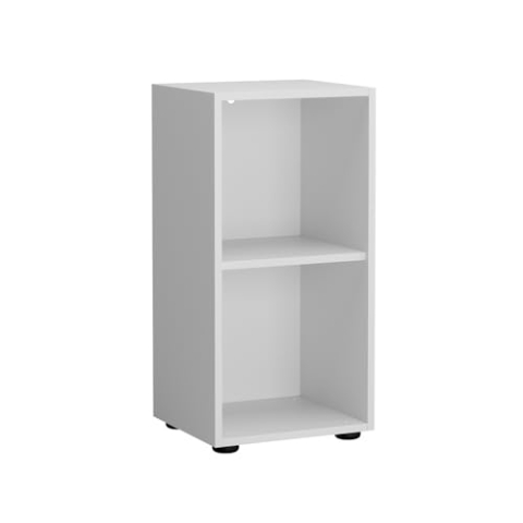 Vicco Kinderregal Estell, Spielzeugregal für Faltboxen, Weiß, 36.2 x 72.9 cm 2 Fächer