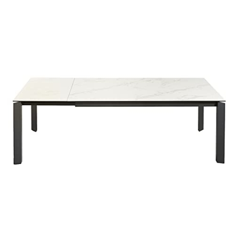 riess-ambiente.de Ausziehbarer Esstisch X7 180-240cm Marmor weiß Keramik Made in Italy
