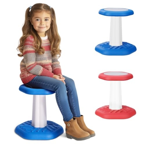 Navaris Twist Wobble Stool Blue