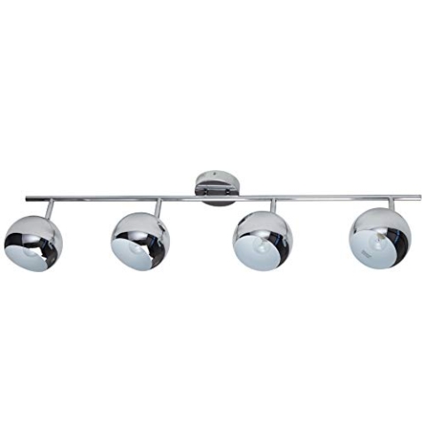 Riess Ambiente Klassische Design Deckenleuchte Bubble Chrom 105cm Deckenlampe Lampe Leuchte