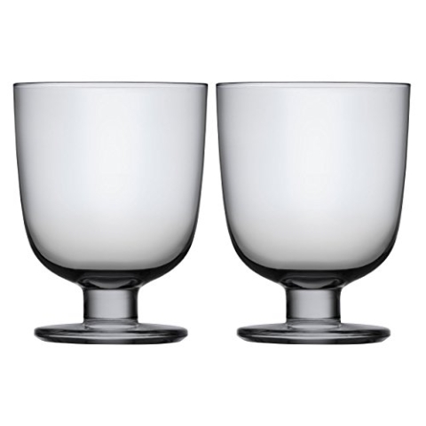 Iittala Lempi - Glas - 34 cl - Grau - 2 stück