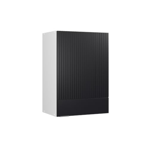 Vicco Hängeschrank Fame-Line, hängender Küchenschrank, Schwarz gestreift, 50 cm