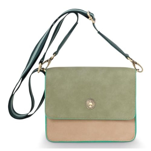 Pip Studio Fenna Cross Body Bag Small Green 19x6x16cm