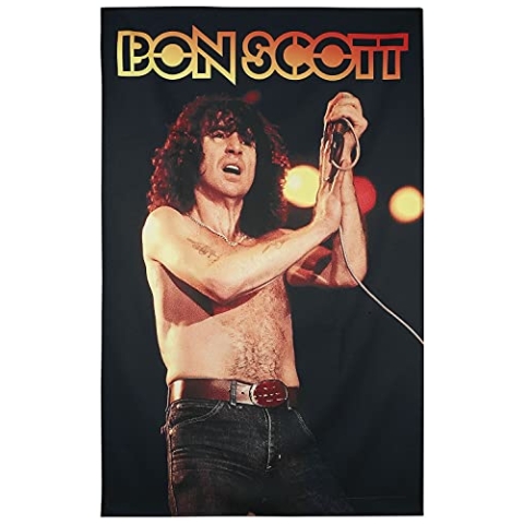 AC/DC Bon Scott Unisex Flagge multicolor 100% Polyester Band-Merch, Bands