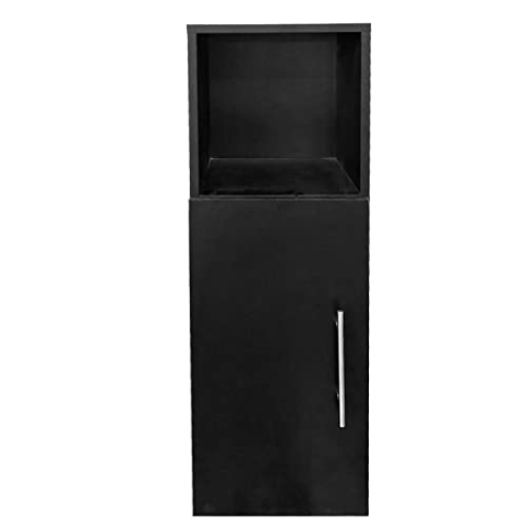 VDD Flurschrank - Nachttisch - 90 cm hoch - schwarz