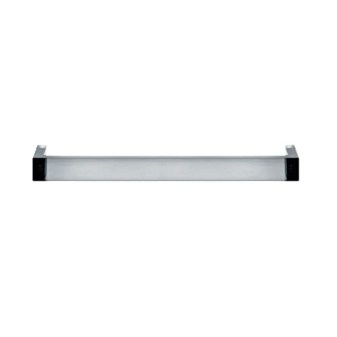 Kartell Rail Handtuchhalter, Plastik, rauch bagno, 45 x 4 cm