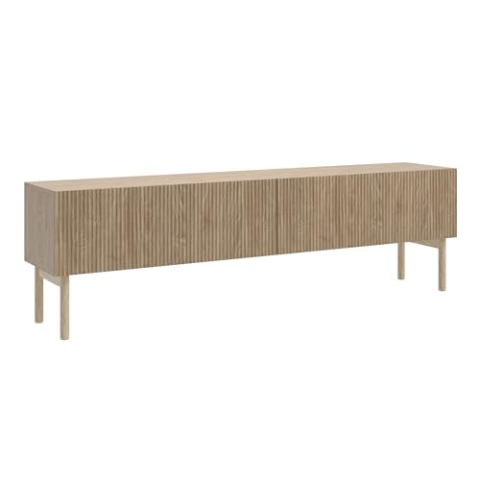 Selsey TV Schrank Board Sideboard Fernsehtisch Fernsehschrank 175 cm Stehend Eiche Geölt Nolie
