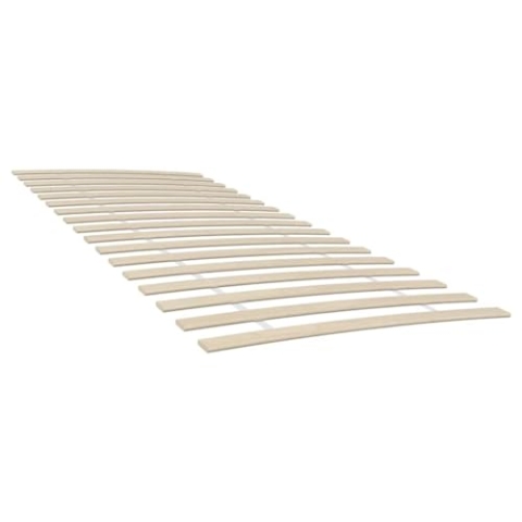 vidaXL Lattenroste 2 STK., Rolllattenrost mit 48 Latten Holzlatten, Rollrost Bettrost Zusammenklappbar, Lattenrost Roll-Latten mit Kurve, 100x200cm