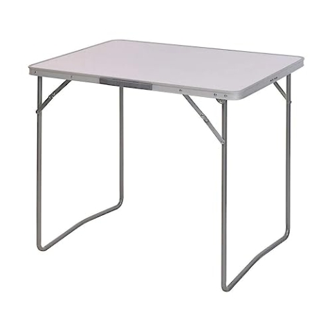 KOOPMAN Campingtisch weiß 80 x 60 cm