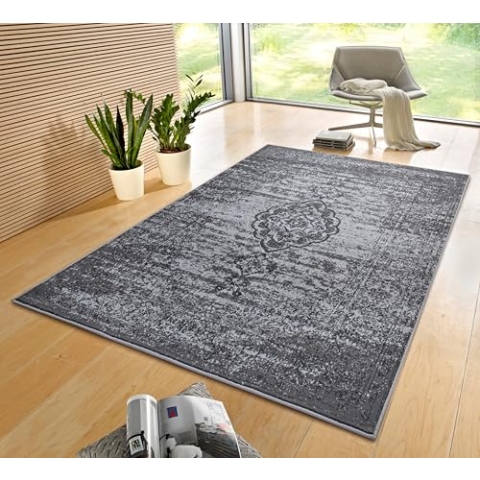 Hanse Home Gloria Orient Teppich 160x230cm – Wohzimmerteppich Mehrfarbig Vintage Teppich Orientalisches Muster für Flur, Esszimmer, Schlafzimmer, Kinderzimmer, Wohnzimmer, Küche – Mouse