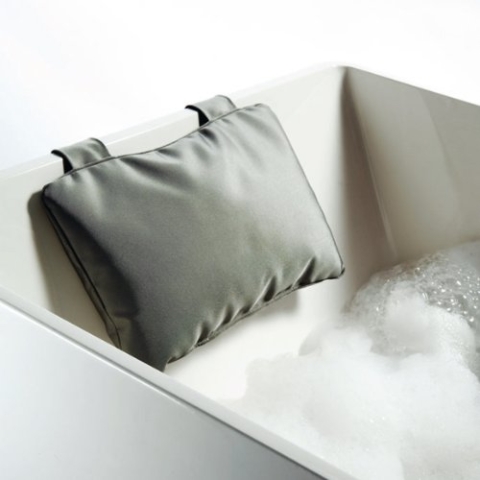 Decor Walther LOFT NKHW Nackenkissen - Nylon - weiß - für freistehende Badewannen