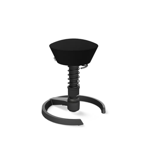 aeris Swopper – Ergonomischer Hocker – Bürohocker höhenverstellbar – Vielseitiger Sitzhocker für einen gesunden Rücken – Bürostuhl ohne Rollen, Feder Standard