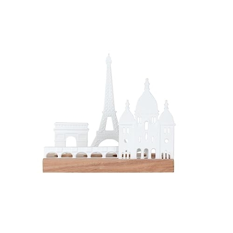 Räder [DL] Lichtobjekt Stadtsilhouette Paris 25x9,5x23cm