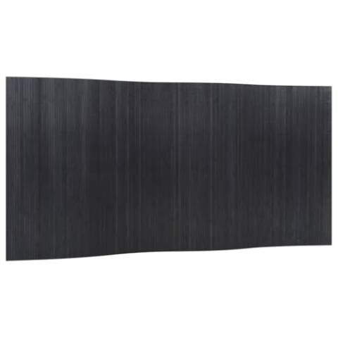 vidaXL Paravent, Raumteiler Pflegeleicht,Trennwand für Wohnzimmer Schlafzimmer Büro, Spanische Wand Sichtschutz, Modern, Grau Bambus